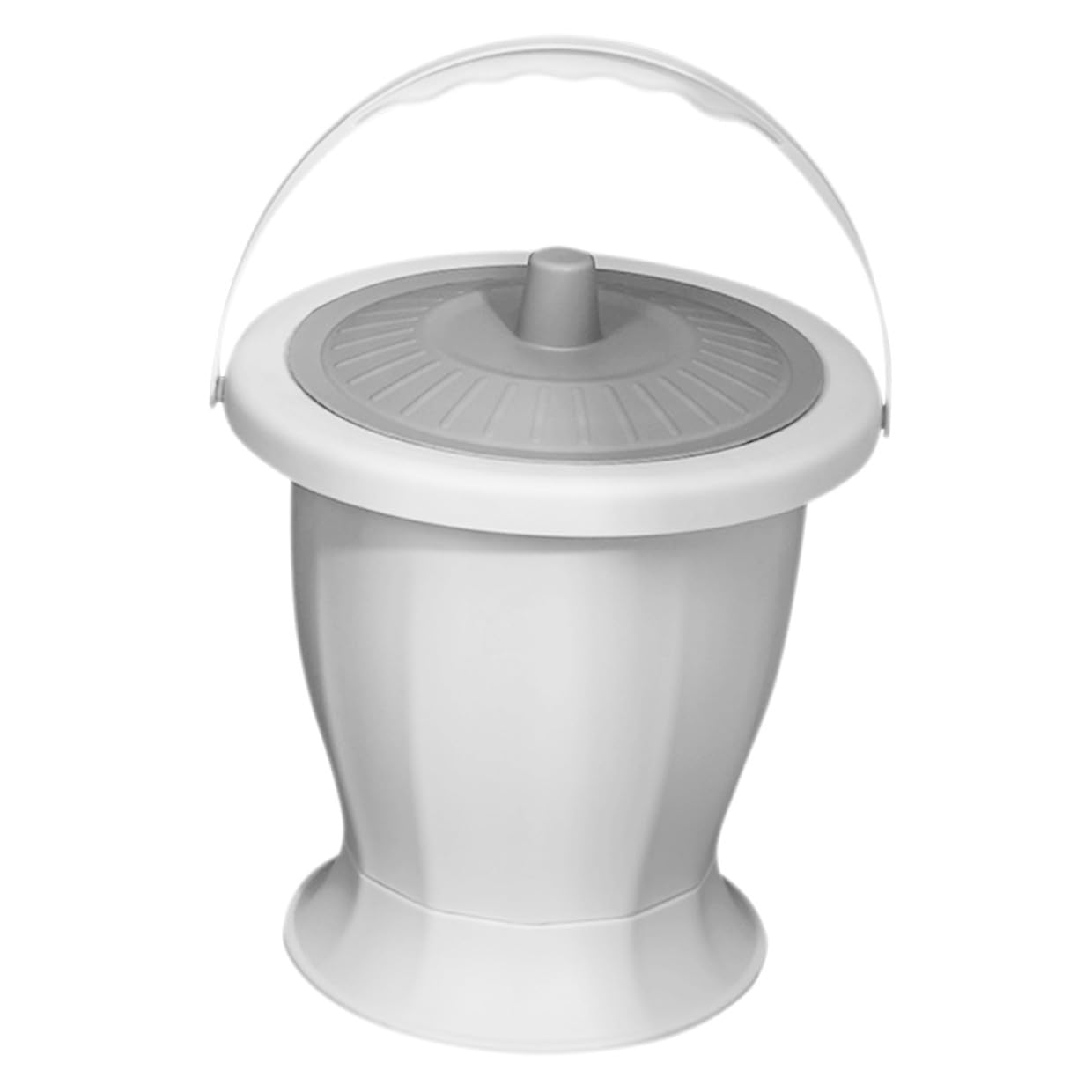 HOMSFOU Vaso da Notte e Facile da Pulire in Plastica Portatile per Adulti Coperchio Riutilizzabile per Casa e Viaggi per Anziani e Donne in Gravidanza