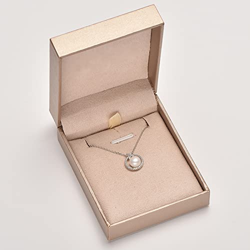 Collier perle d'eau douce S925 pendentif original cadeau idéal pour femme - 3