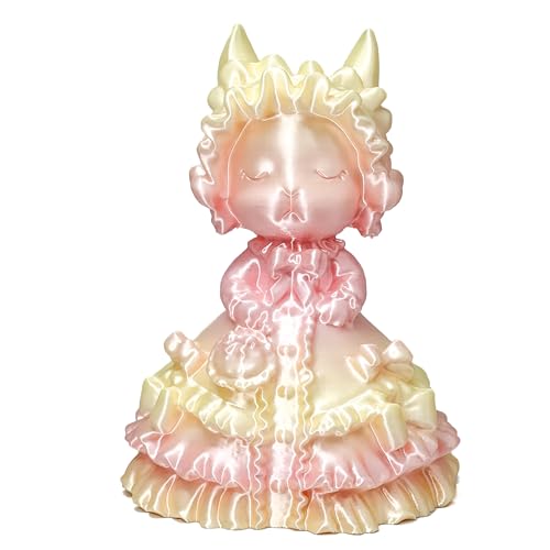 Image of Silk Gradient Rainbow Rose PLA 1.75mm 1kg Shiny 3D Printer Filament FDM