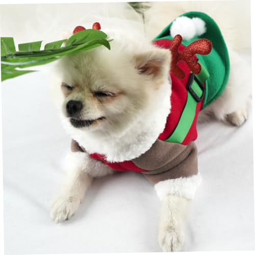 Disfraz de reno para perros pequeño talla S miniatura 4