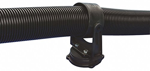 REIKU 70mm Corrugated Tubing Trumpet Jaw, Polyamide 6, Black