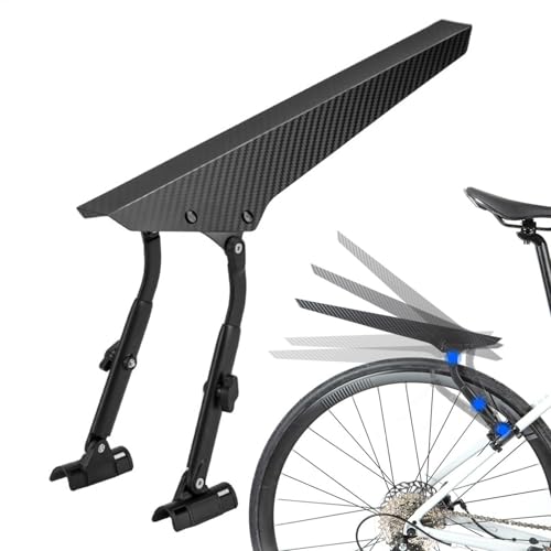 Guardabarros ajustables para bicicletas evitan salpicaduras en rutas mojadas