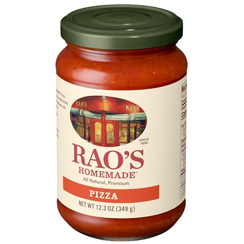 Image of Rao's Homemade Classic Pizza Sauce Made with Italian Tomatoes, 12.3 oz (Pack of 6)