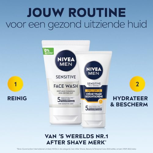 Nivea Men Sensitive Hydraterende Gezichtscrème SPF15 75 ml - View 4