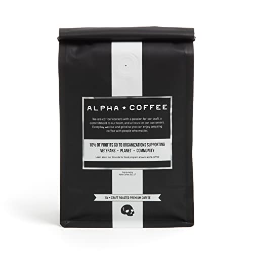 Alpha Coffee – Warrior Select - 16 oz. Café en Grano Tostado Medio miniatura 4