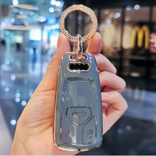 Protection de clé Audi en TPU souple pour éviter les rayures et l'usure de votre boîtier