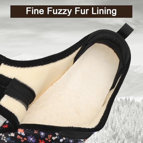 XIHALOOK Slippers for Women Diabetic Shoes Wide House Shoes Adjustable for Edema Plantar Fasciitis4