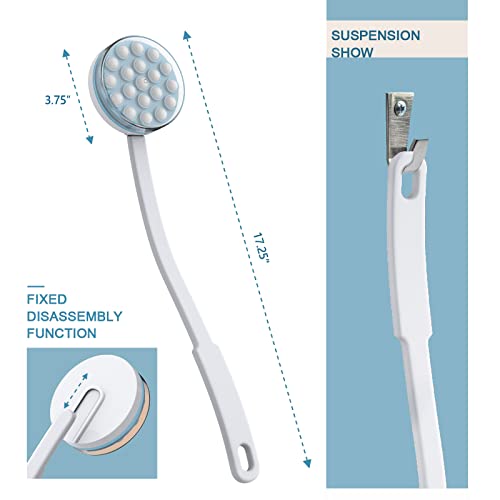 Yiesoum Back Lotion Applicator And Massager By Body Long Handheld Self-Handhled Easy Reach For Sunscreen thumb #2