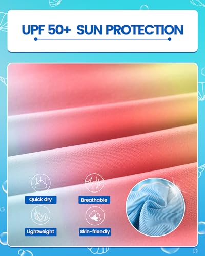 Angel season Boys Swim Trunks with Compression Liner Toddler Swim Shorts Stretch Bathing Suits for Boy Swimsuit Size 2-83