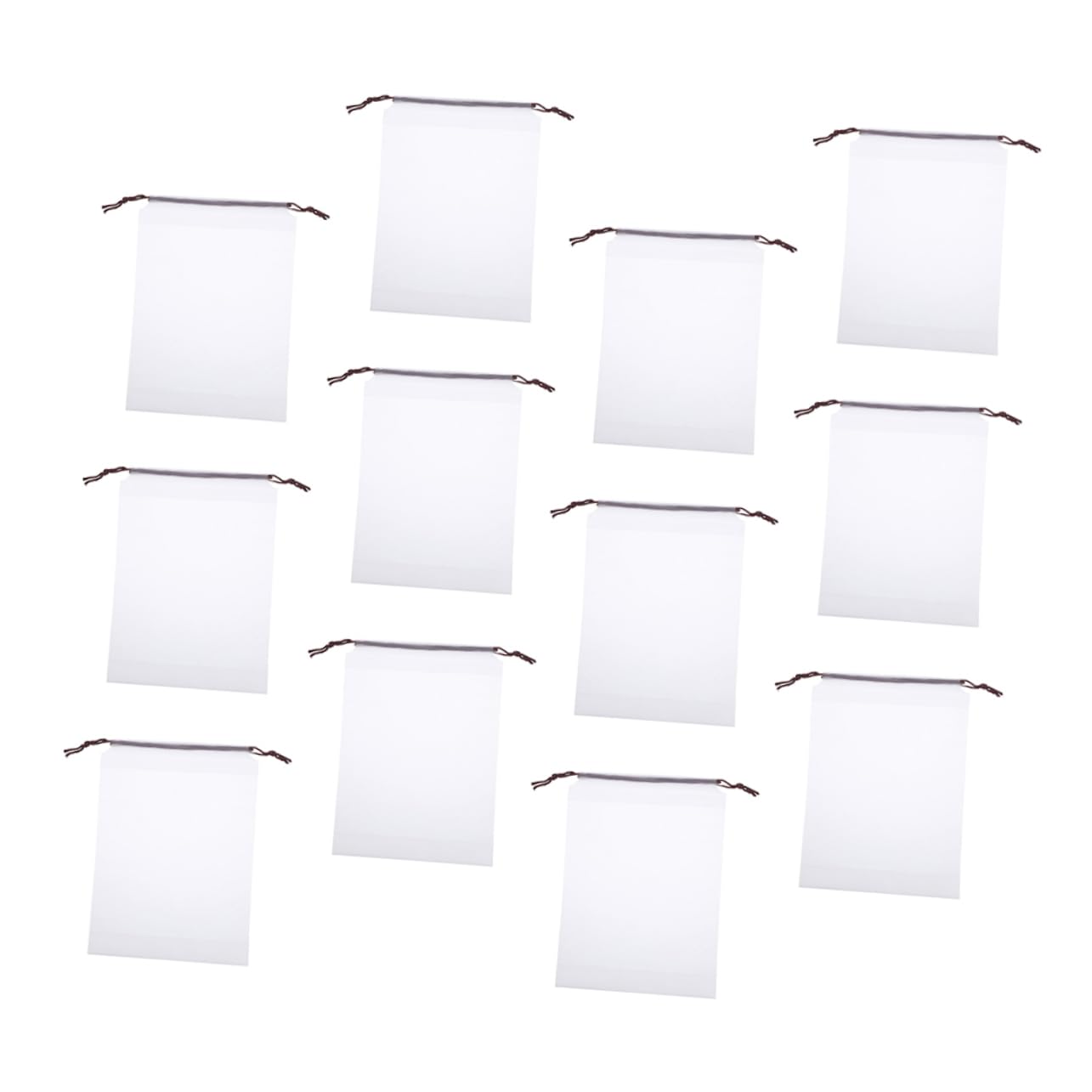 30pezzi Borsa Trasparente Con Coulisse Per Scarpe Organizer Da Viaggio Sacchetti Salvaspazio Per Scarpe Accessori Per Viaggi e Fitness
