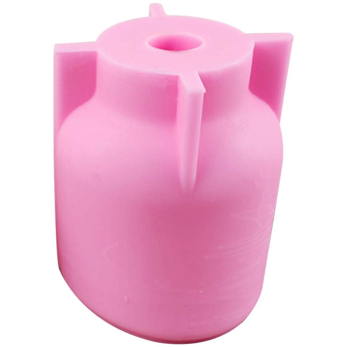 Molde de Silicona Redondo para Hacer Macetas y Porta Bolígrafos, Ligero y Fácil de Desmoldar, Adecuado para Manualidades en Casa y Proyectos DIY