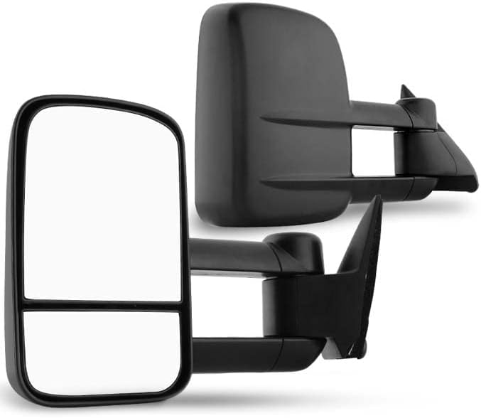 AKKON - For 1988-2000 Chevy CK Series Pickup Truck Extendable Towing Manual Mirrors Both Side Replacement