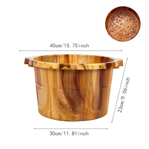 Bañera para pies resistente con asas para uso en casa miniatura 6