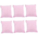 Décoration essentielle de maison de poupée : ces oreillers de canapé en tissu sont un accessoire pour toute maison de poupée, ajoutant une touche de chaleur et d'intégralité, des mini ornements de meubles, un oreiller de de poupée