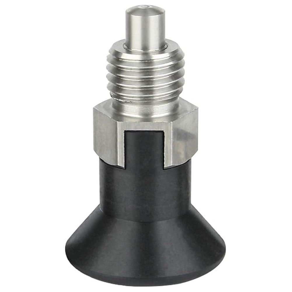 Xnuiasqe Spring Positioning Pin Stainless Steel Mini Indexing Plunger With Knob For Mechanical Assemblies(Mt635,)