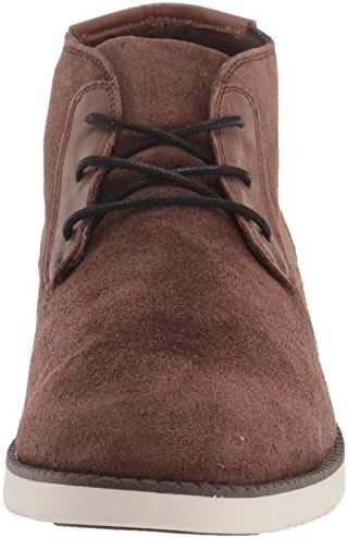 Dr. Scholl's mens Scrambler Mid Shaft Boots, Chocolate Brown, 9 M US | Image 1