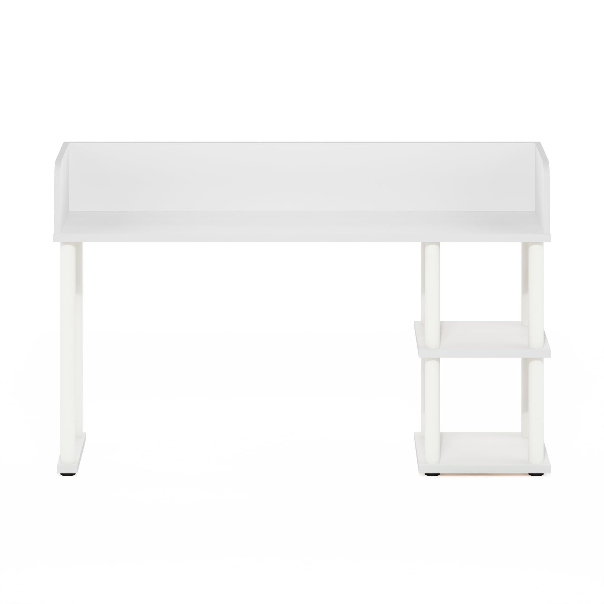 Furinno CLASSIC Mensola da Scrivania, Alzata da Scrivania a 3 Ripiani, Mensola Libreria, Organizer da Scrivania, per Forniture per Ufficio, Accessori da Scrivania per Ufficio, Bianco