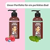 Jack & the Tub Hundeshampoo Fresh Berry 500ml – Shampoo für Hunde mit Conditioner und frischem Beeren Duft