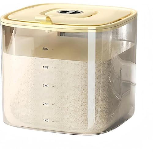 Kwueiit �Ăт� �ğC ���߂т� �ē��� ���ăP�[�X �ĉ� rice ������� �ۑ��e�� �L�b�`�����[ ���� �W�t�� ���� �h�� �h�� ���C�X�X�g�b�J�[ ������� ��e�� 5kg/10kg ���Ď��[ �􂦂� �N�x��ۂ� �L�b�`���p�i �ƒ�p�̖h���E�h
