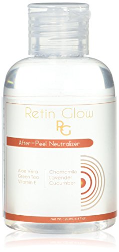 Facial Peel Neutralizer Gel Large 4 ounce Bottle Stops Action of Chemical Peel Soothes Skin Prevents Burns. Contains Baking Soda Enhanced With Aloe Vera Chamomile Vitamin E Green Tea Lavender