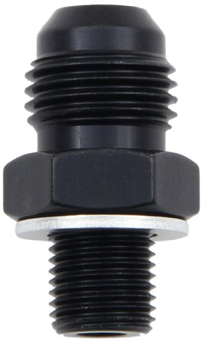 Image of Fragola 491961-BL Black Size (-6) x 10mm x 1.0 Weber Male Adapter Fitting