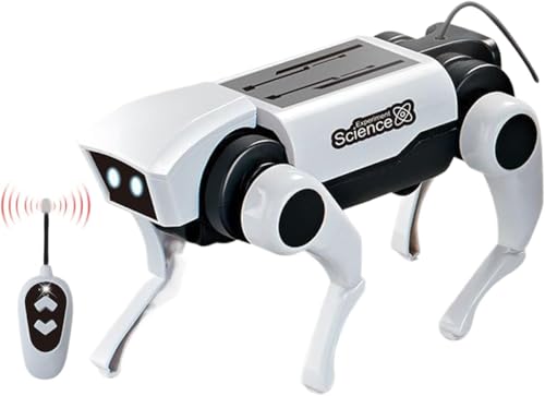 SKEIDO Robot Dog Building Kit - Interactive STEM Toy DIY Mechanical Dog for Kids Hands-On Science Experiment & Skill Development Fun Parent-Child Bonding Activity