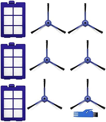 Lot de 10 accessoires de rechange pour filtres Eufy RoboVac X8 Hy...