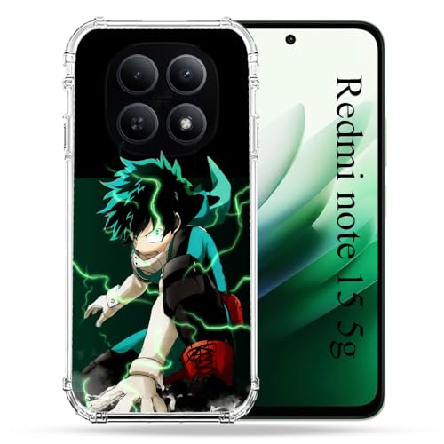 Coque Redmi Note 15 5G Deku évite les bris d'écran