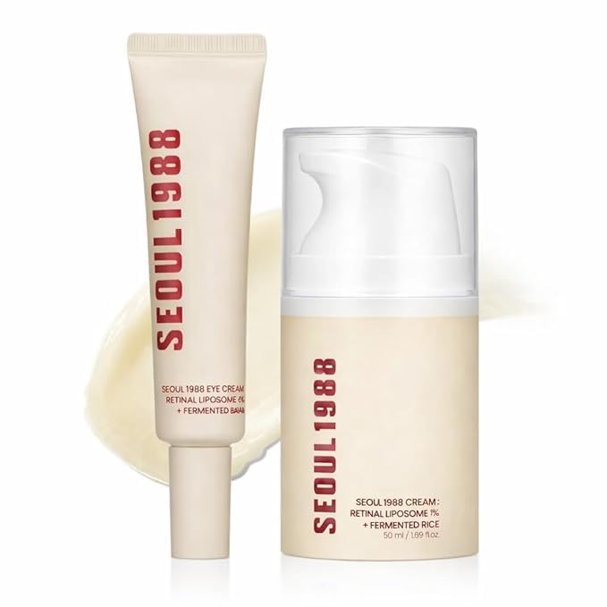 - Nantra SEOUL 1988 Serum + Eye Cream : Retinal Liposome 2% + Black Ginseng, 30ml/1.01fl.oz | 58% Black Ginseng Extract | Retinal serum, Bakuchiol, VitaminC&3Peptides for Wrinkle Care | Korean Skincare | seoul1988 (COMBO 30+30 ML) (SEOUL COMBO1988)
