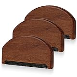 Ensemble pratique 3 pièces : Cet ensemble de 3 pièces répond aux besoins d’élimination des peluches sur différents types de tissus et de surfaces. Son aspect en bois de noyer noir est à la fois sobre et élégant, ce qui en fait un outil pratique et un accessoire de décoration raffiné.