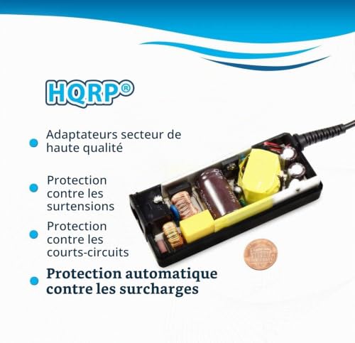 HQRP AC Adaptateur Secteur Compatible avec Harman Kardon SoundSticks I, II, III, 1, 2, 3 Système de Haut-Parleur NU40-2160150-I3, AP3211-UV – vue 5