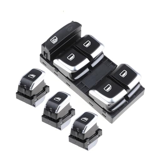 Bouton de commutation fenêtre électrique voiture pour réparer commande lève-vitre Audi A4 Q5