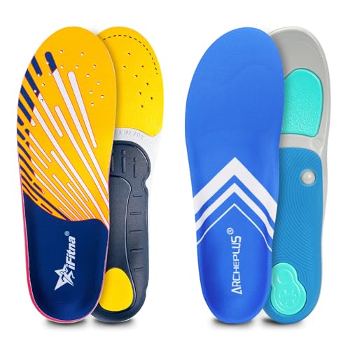 Best Boots For Supination - Top 5 Picks & Review 7 2 Pairs Plantar Fasciitis Relief Arch Support Inserts Flat Feet Orthotics para Orthopedic Insole Men Women Absorb Shock Supination Correction Standing All Day Boot Wo (Men 12-12 1/2