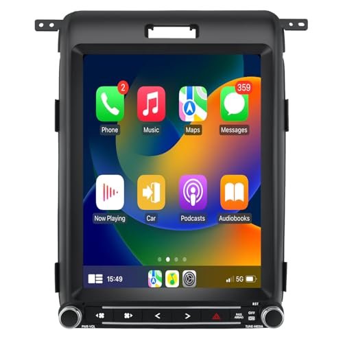 12.1 Inch Car Radio for Ford F150 2013 2014, Android 13 Stereo with Wireless CarPlay & Android Auto, DSP, Bluetooth, WiFi, SWC,MirrorLink [ 4G+64G ]