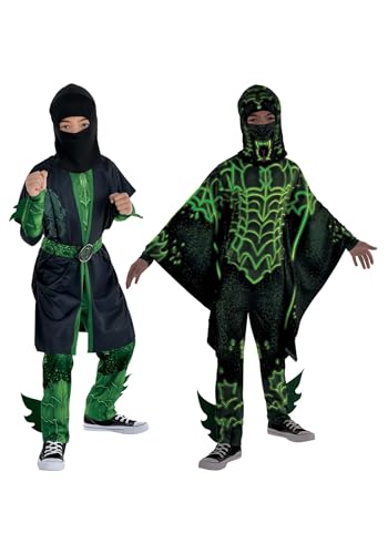 Disfraz de Ninja Dragón para Niños Talla XL