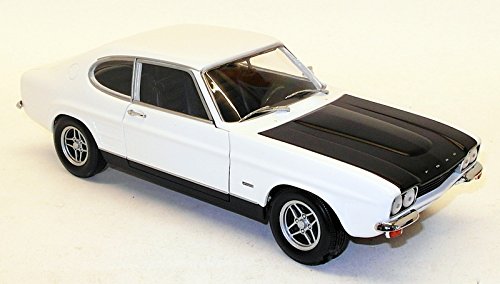 Minichamps 150089078 1970 Ford Capri RS 2600 LHD Model Toy, White