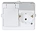 Produktbild Kopp 130202002 Aufputz-Feuchtraum Schutzkontaktsteckdose 2-fach mit Klappdeckel, IP44, Standard