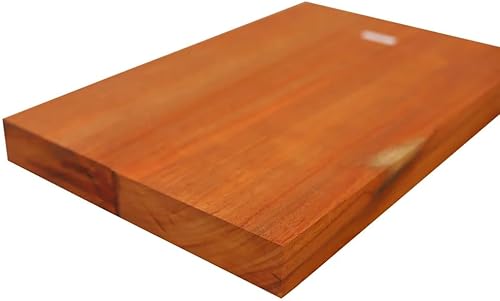 Miniatura 1 de Exotic Wood Zone  África Padauk Semi Explorer Guitarra EléctricaBajo Musical Luthier Tonewood Cuerpo Blanks  24" x 18" x 1-34" - Cepillado sin
