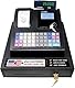 Nadex CR360 Registrierkasse, 4700 Lookups 50 Dept 50 Clerks, Quick Load Thermodrucker, kompakte Größe, Bargeld- und Münzschublade, Schwarz