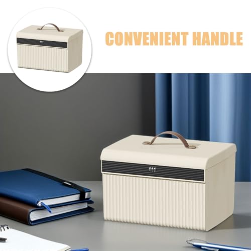 Boîte de rangement à combinaison pour protéger vos documents contre la perte au bureau - 7