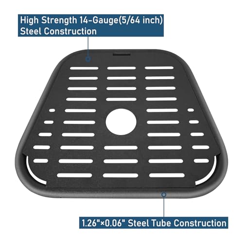 Hooke Road Spare Tire Molle Panel Storage Panel Organizer Compatible with Jeep Wrangler YJ TJ JK 1987-2018 & Ford Bronco 2021 2022 2023 2024 2025 2026