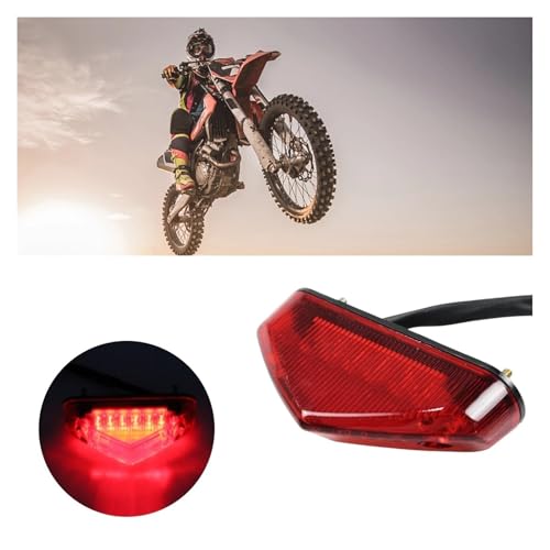 Feu stop moto LED 12V durable à clignotants pour une signalisation puissante - 4