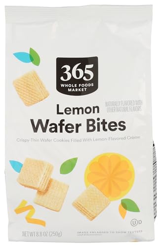 365 By Whole Foods Market Lemon Wafer Bites, 8.8 Oz
