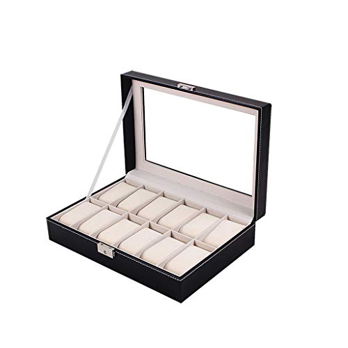 PRIDE S Uhren-Aufbewahrungsbox, Aufbewahrungsbox für Herrenuhren, Damenuhren, Heimaccessoires, Aufbewahrungsbox, Dekoration (Farbe: C)