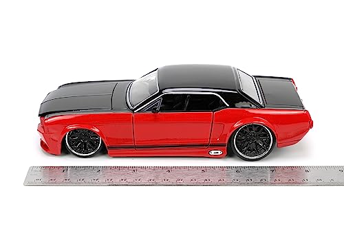 Jada Big Time Muscle 1:24 Ford Mustang 1965 die-cast rojo/negro miniatura 7