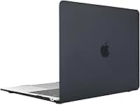 Capa Case Para Macbook Air 13.3" CHIP M1 MODELOS A1932 A2179 A2337 (Preto Fosco)