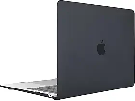 Capa Case Para Macbook Air 13.3" CHIP M1 MODELOS A1932 A2179 A2337 (Preto Fosco)