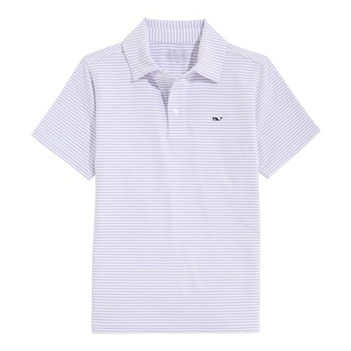 Image of Vineyard Vines Kids Bradley Stripe Sankaty Polo (Toddler /Little Kids /Big Kids)