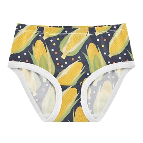 Wusikd Polka Dot Girls' Underwear Cotton Corn Girls Briefs Soft Toddler Underwear 2T