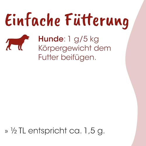 Fit-BARF Hagebuttenschalen fein für Hunde 800g